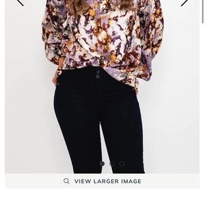 b. young Forever brand Farah blouse. Size 42. Brand new with tags.